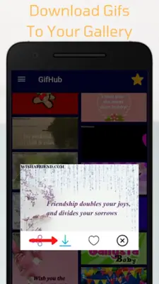 Cool GIFs, Flirty Gifs & More android App screenshot 1